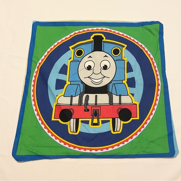 Thomas The Train Pillowcase Homemade 16” x 16” Pillow Case - Picture 1 of 14